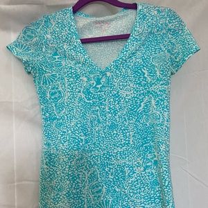 Blue Lilly Pulitzer Shirt